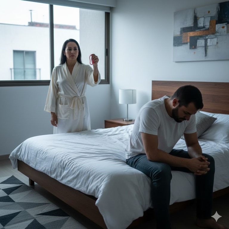 El Lazo Rojo de la Traición Oculto en la Cuna del Amor en Ciudad de México: Regresé de un Viaje de Negocios en Monterrey y Encontré la Prueba de Infidelidad Bajo la Almohada de Mi Esposo — La Historia de Cómo un Simple Elástico de Cabello Destrozó la Ilusión de un Matrimonio Perfecto y Desató Mi Resurgimiento Inesperado.
