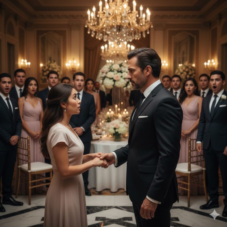 La Triste Madre Soltera de Tepito Humillada en una Boda de la Élite de Ciudad de México es Rescatada por la Inesperada Declaración de un Misterioso Magnate: “Finge ser mi esposa y baila conmigo” — Lo que Pasó Después Implicó al Jefe de la Mafia más Poderoso del País y Cambió Mi Vida Solitaria para Siempre.