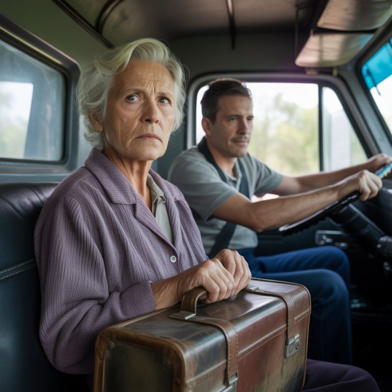 Un trailero. Una anciana. Una maleta con 2 millones. Y la promesa que cambió sus vidas para siempre.