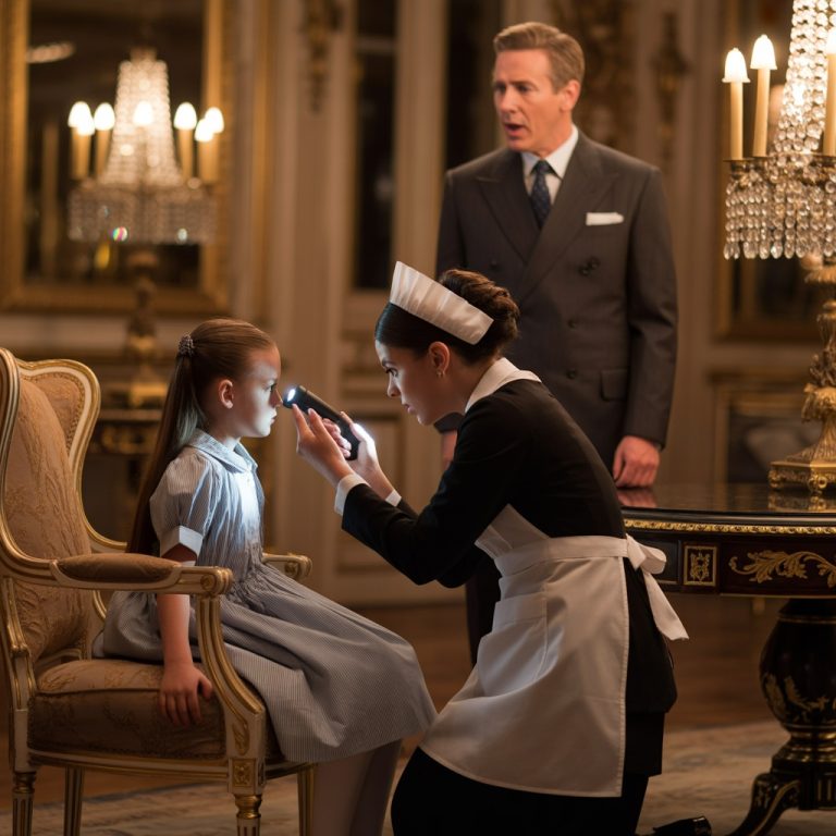 La criada descubrió el secreto devastador de la hija “ciega” del multimillonario.