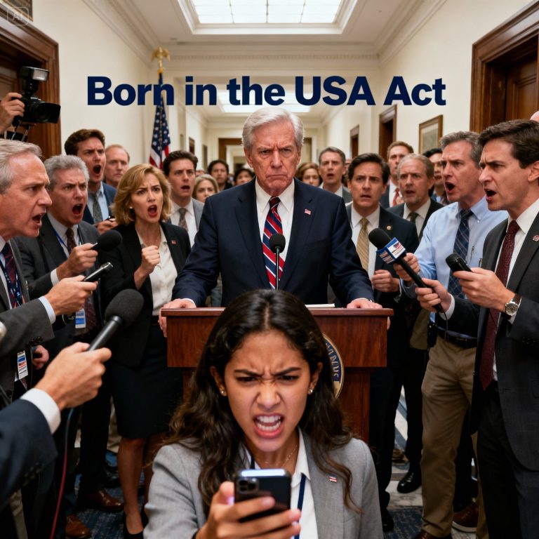 THE SIX WORDS THAT SHOOK THE SENATE: How the ‘Born in the USA Act’ Triggered a National Identity Crisis, Exposing the Terrifying Truth About Loyalty, Liberty, and Who REALLY Belongs in the Halls of Power – The Unforgettable Night When Patriotism Became a Weapon.
