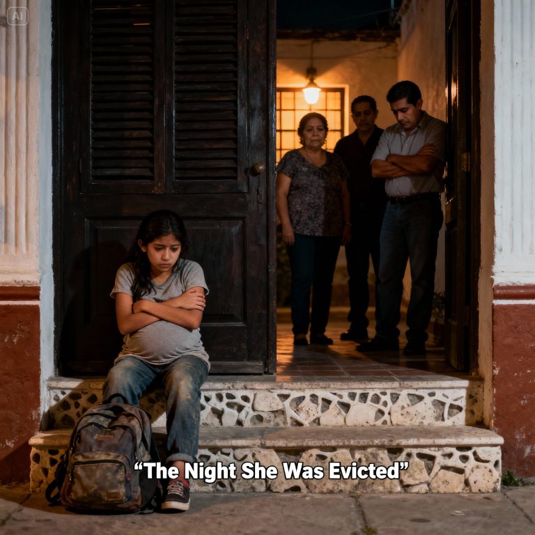 TIEMBLA MI MUNDO: La Noche que Fui Arrojada a la Calle a mis 14 Años por un Embarazo que Mis Padres Llamaron ‘Vergüenza’, Regresé Años Después y el Silencio de mi Ausencia Les Dejó una Lección Más Dura que el Frío de Noviembre en el que me Abandonaron.