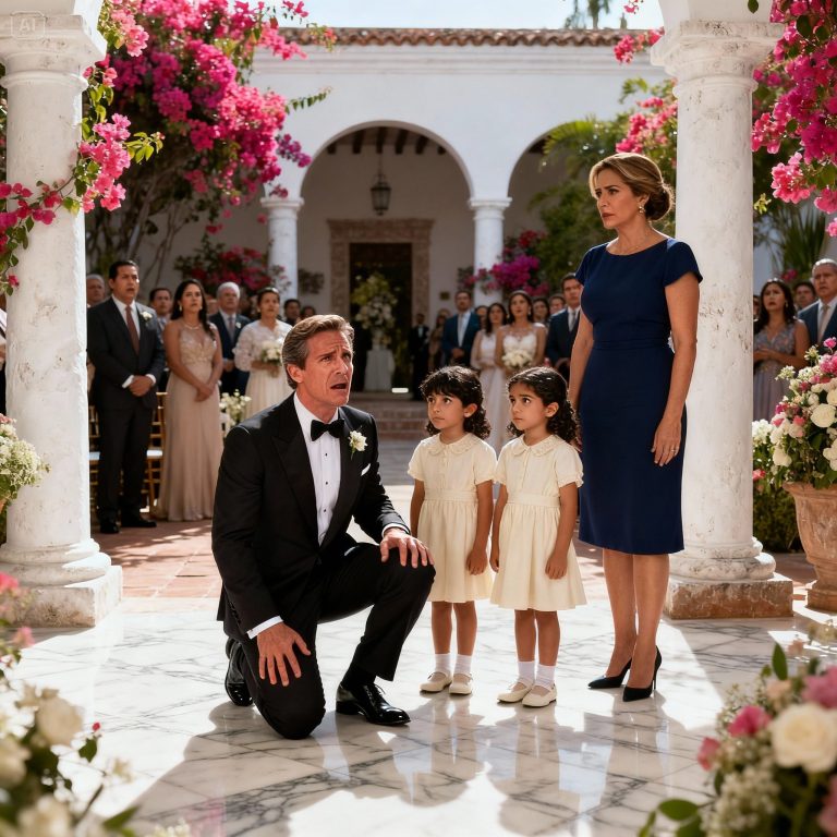 El magnate que invitó a su ex a su boda para presumir no esperaba la devastadora verdad que ella traería consigo: Dos pequeños fantasmas de seis años, sus hijos gemelos, cuyo silencio era un grito ensordecedor que desmoronó su imperio de arrogancia frente a 300 invitados de élite, revelando que su mayor éxito siempre estuvo fuera de su lista de prioridades y que la dignidad de una madre mexicana es más fuerte que todo su dinero. ¿Qué harías si el karma te diera dos razones para arrepentirte de seis años de ausencia? La historia que detuvo la boda más lujosa de la década.