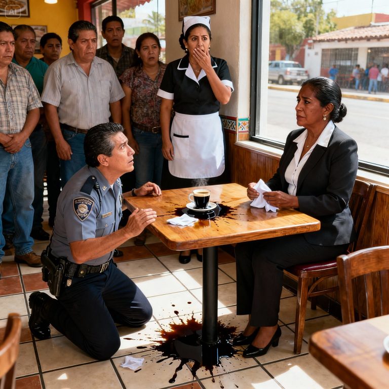 El Café Derramado y el Secreto de la Comisionada: Cómo el Racismo de un Policía en Ciudad de México se Derrumbó Ante la Madre Silenciosa que Llevaba el Peso de Treinta Años de Dolor – La Transformación que Remeció a Toda la Secretaría de Seguridad Pública