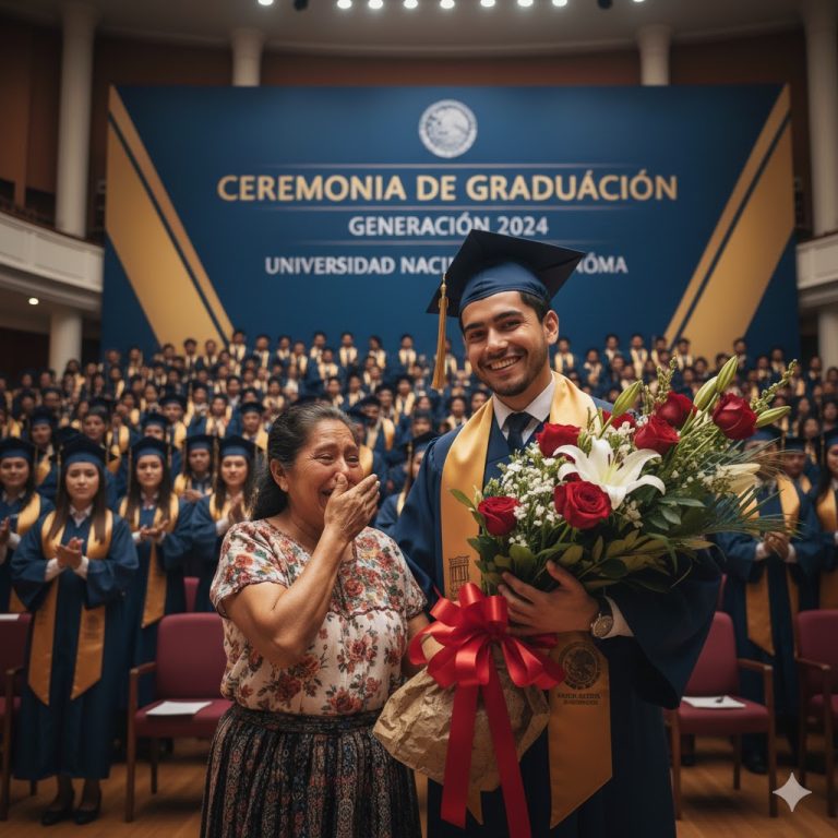 Se burlaron de mí por ser ‘hijo del pepenador’. En mi graduación, 1 frase mía los hizo callar.