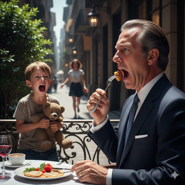 ‘¡NO COMA ESO!’ El grito de un niño reveló el veneno… y la traición de mi esposa.