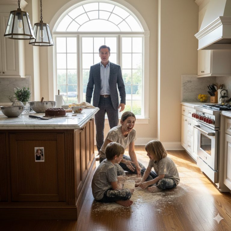 Regresó a casa sin avisar y los ‘atrapó’. Lo que el millonario vio a su empleada hacer con sus hijos lo destrozó por completo.