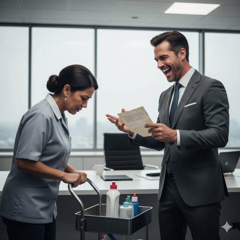 “Te doy 500 Millones si Traduces Esto”: Millonario Humilló a Limpiadora, sin Saber que el Secreto de Ella Destruiría su Imperio.