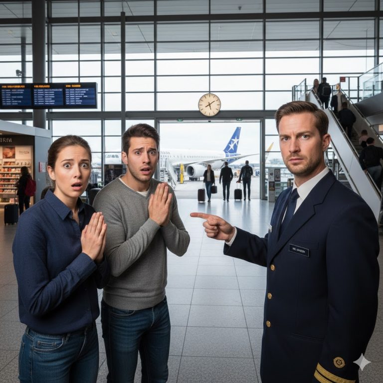 “‘¡ESTA TARJETA ES ROBADA!’ Mi esposo y su amante palidecieron en el aeropuerto. No sabían que yo estaba parada justo detrás, viéndolo todo.”